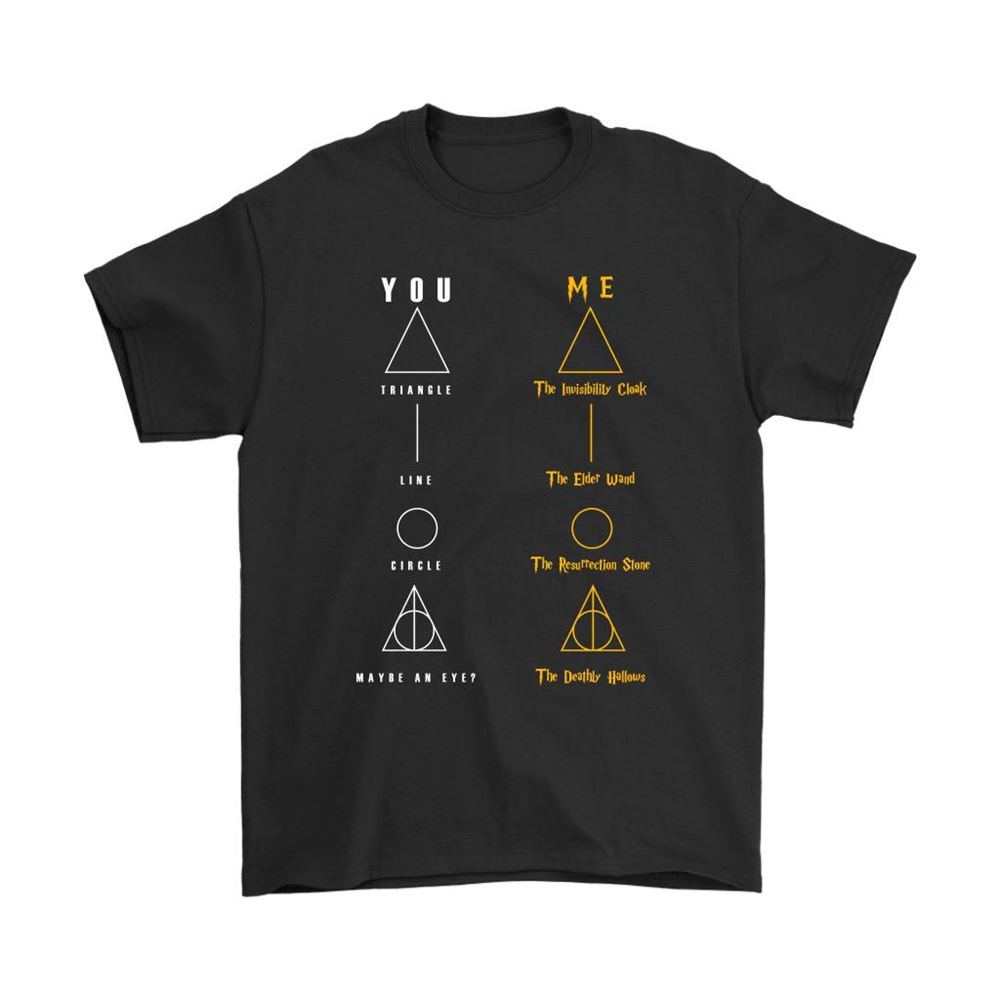 You And Me On Harry Potter Special Symbols Shirts