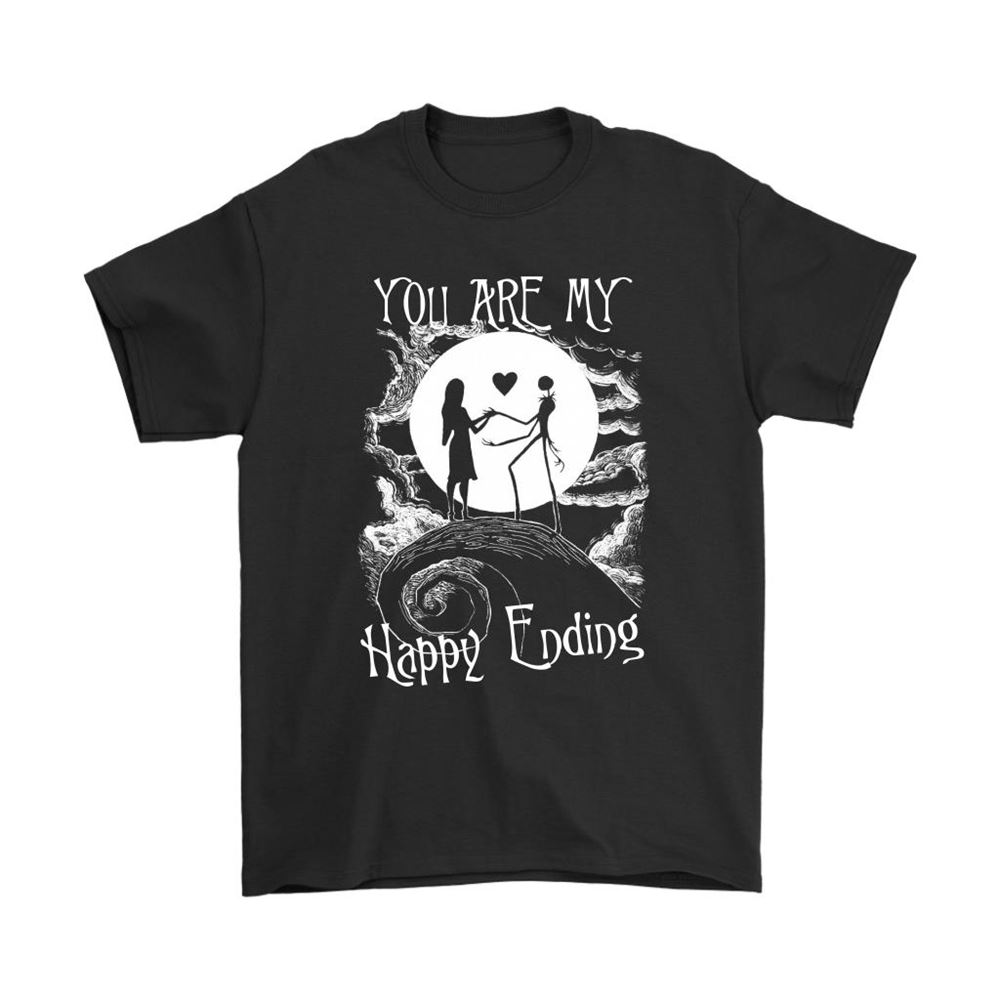 You Are My Happy Ending The Nightmare Before Christmas Shirts