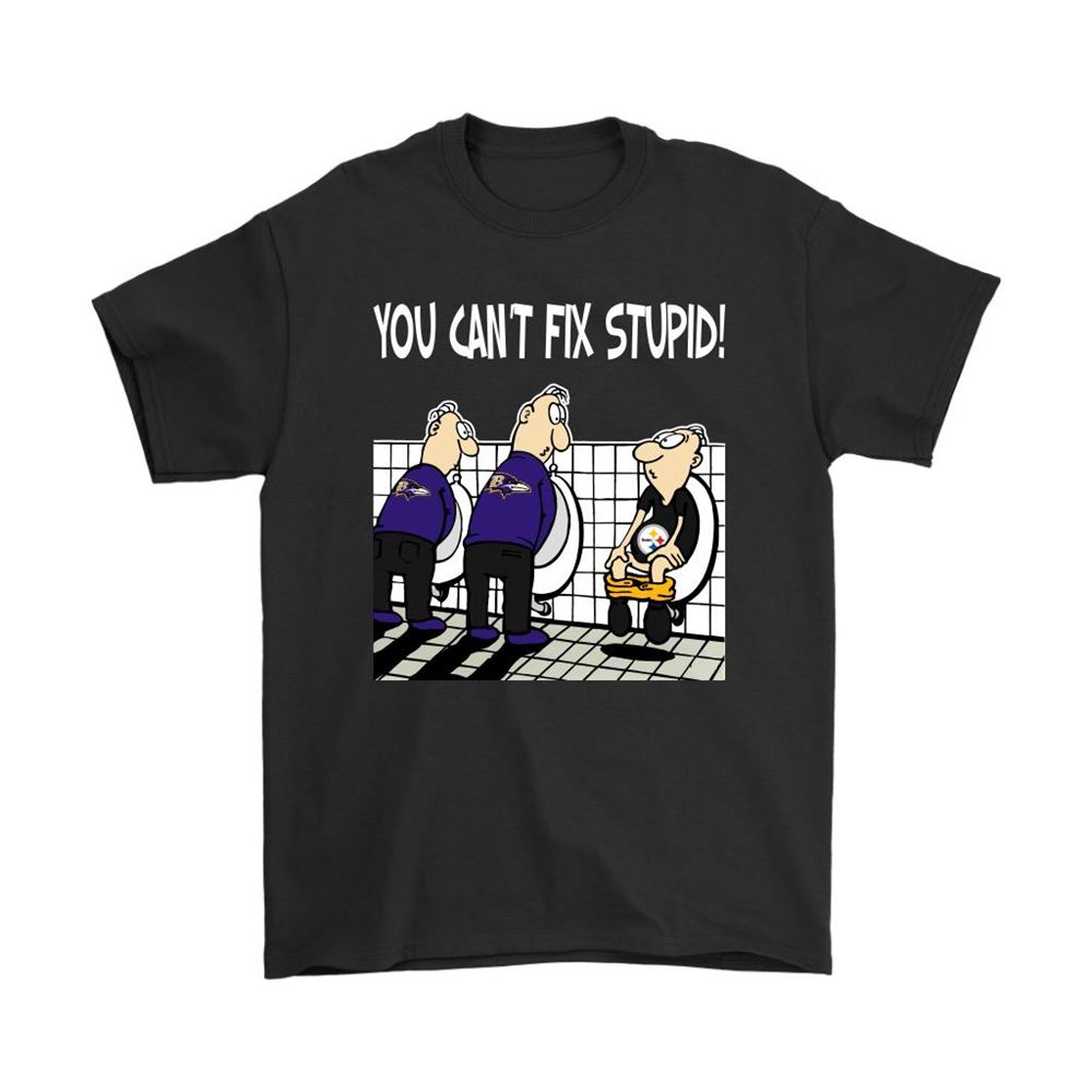 You Cant Fix Stupid Funny Baltimore Ravens Nfl Shirts