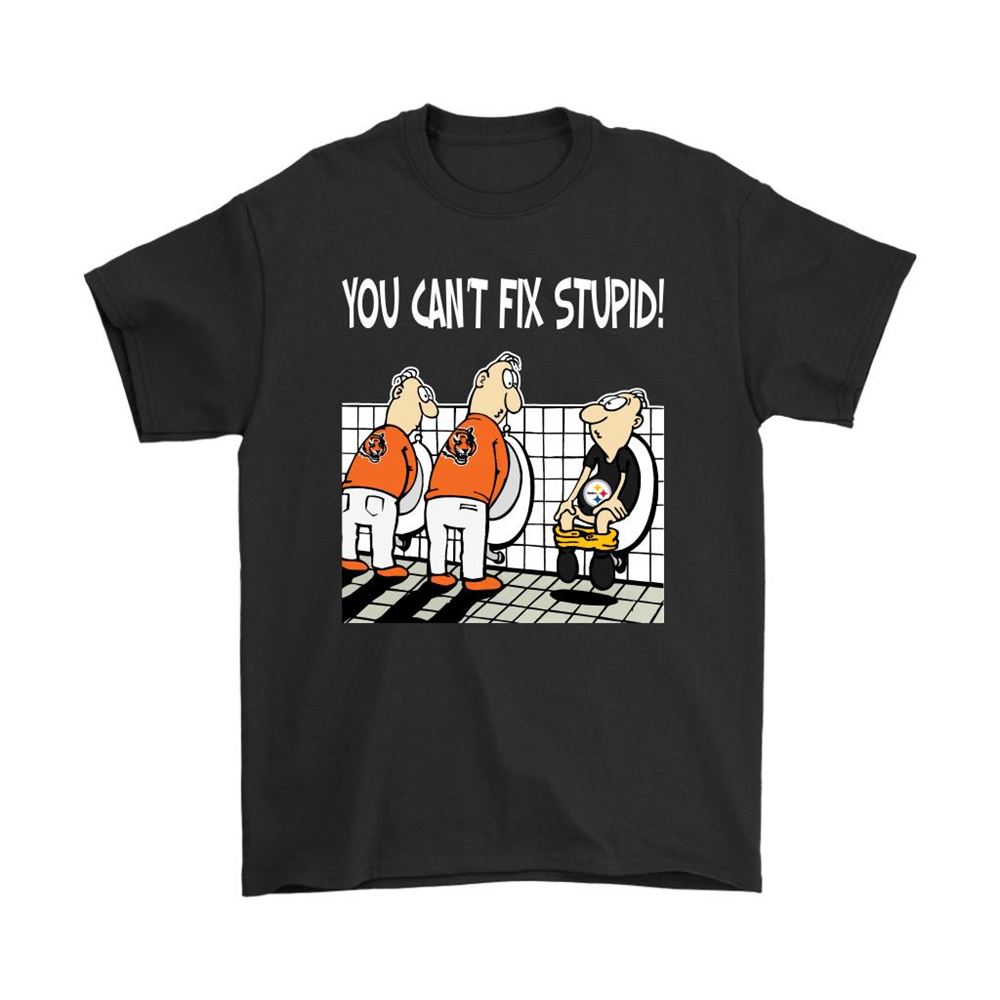 You Cant Fix Stupid Funny Cincinnati Bengals Nfl Shirts