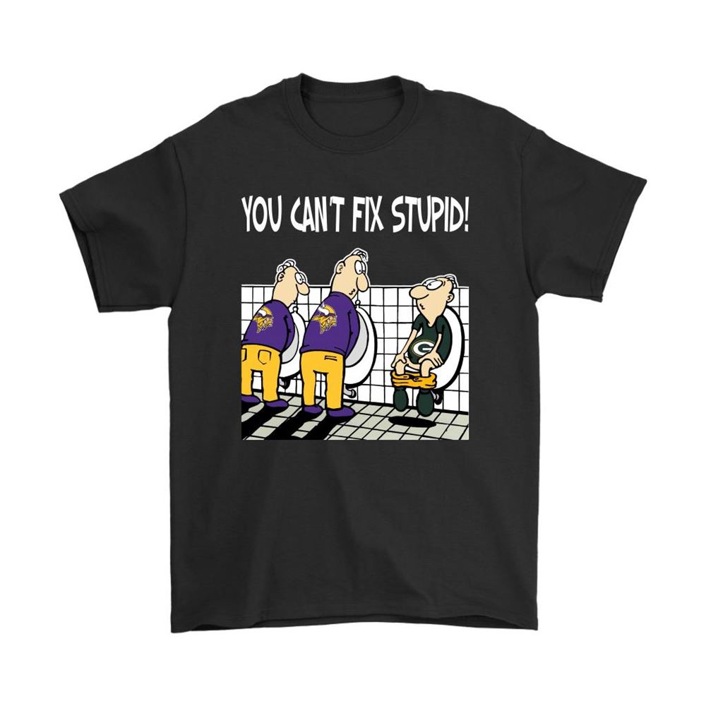 You Cant Fix Stupid Funny Minnesota Vikings Nfl Shirts