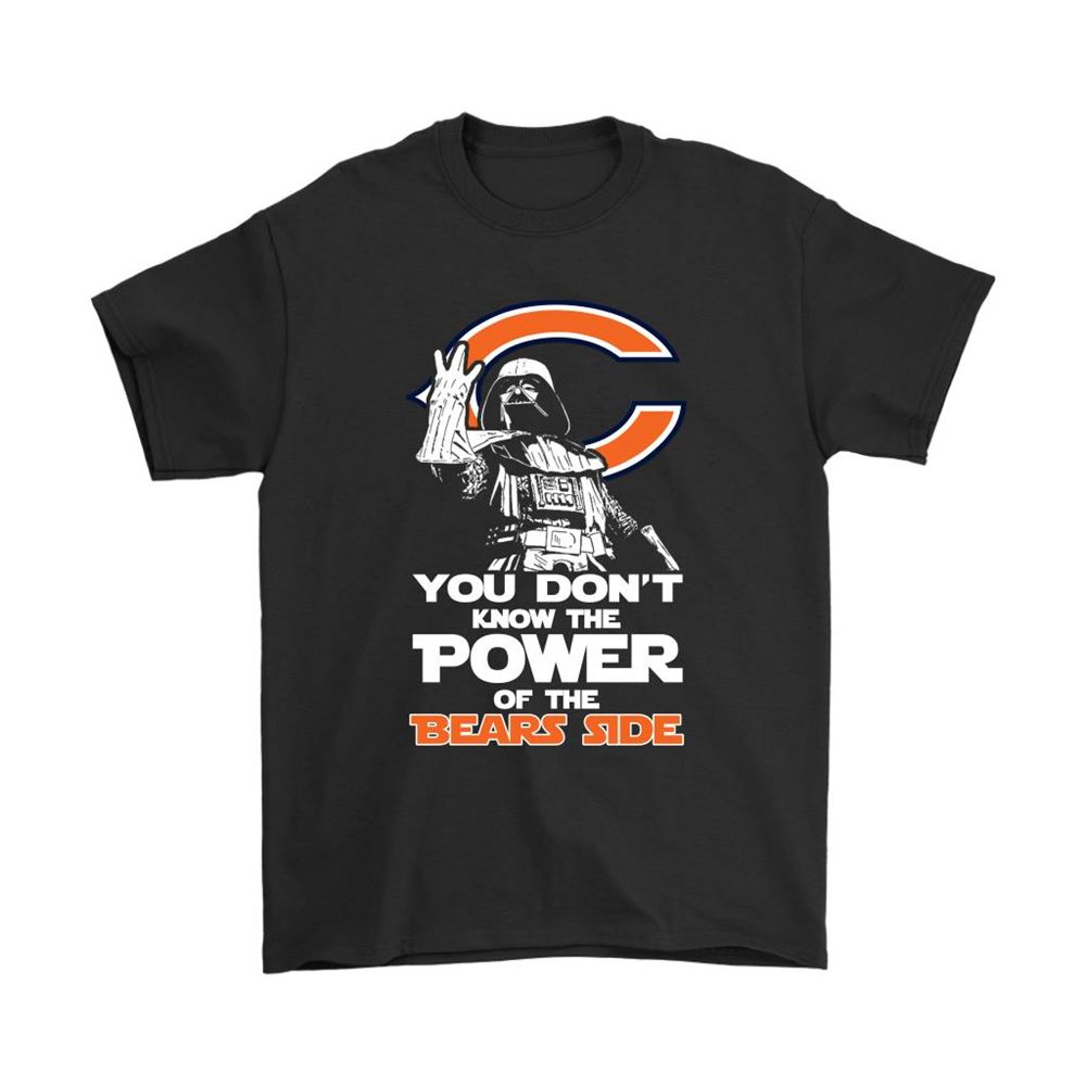 You Dont Know The Power Of The Bears Side Star Wars Nfl Shirts