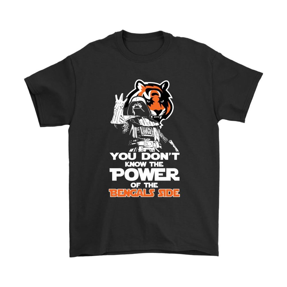 You Dont Know The Power Of The Bengals Side Star Wars Nfl Shirts