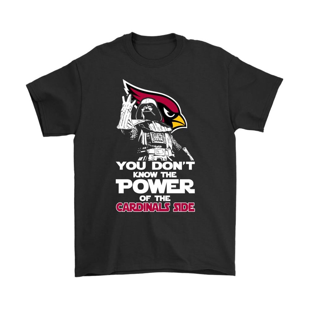 You Dont Know The Power Of The Cardinals Side Star Wars Nfl Shirts