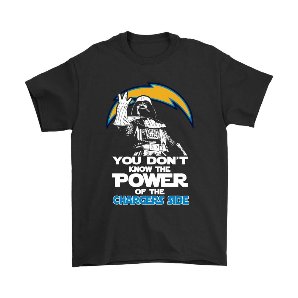 You Dont Know The Power Of The Chargers Side Star Wars Nfl Shirts