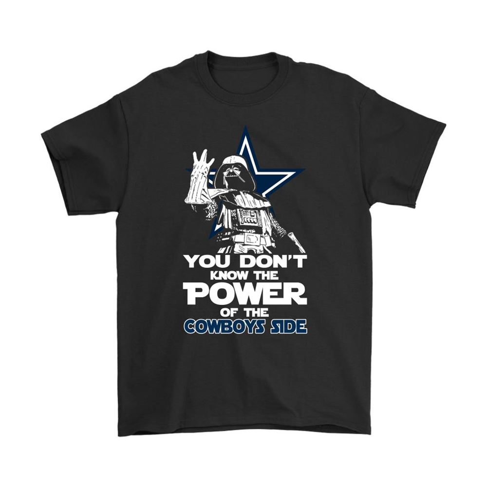 You Dont Know The Power Of The Cowboys Side Star Wars Nfl Shirts