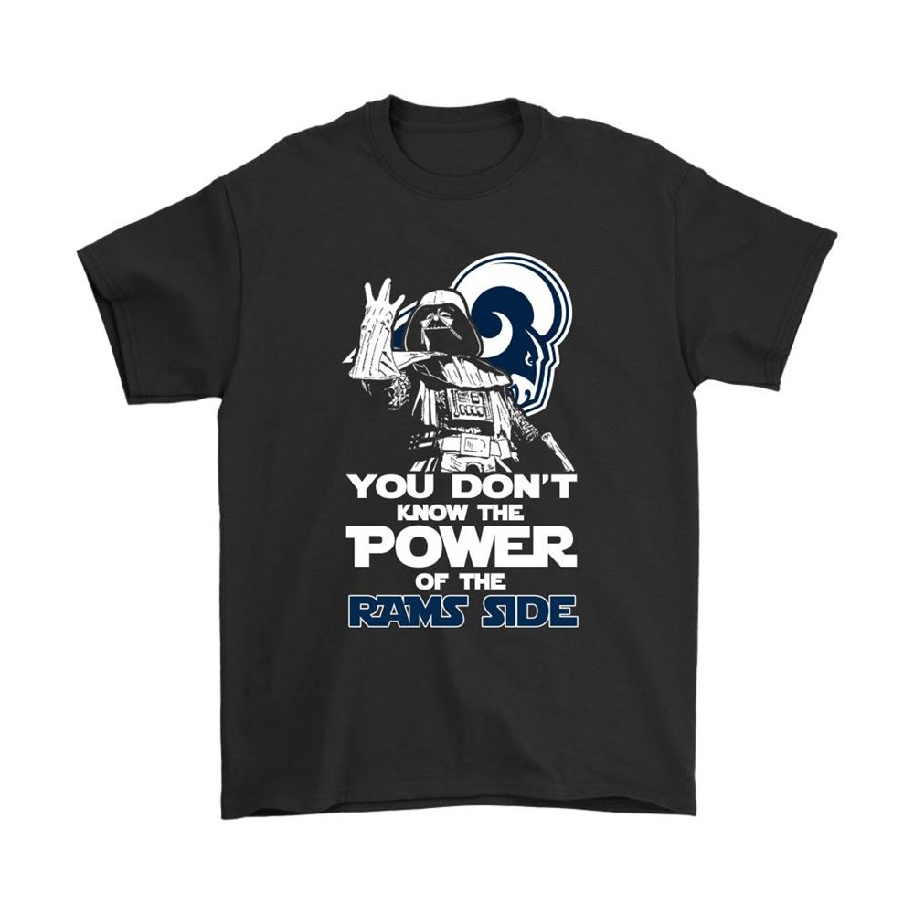 You Dont Know The Power Of The Rams Side Star Wars Nfl Shirts