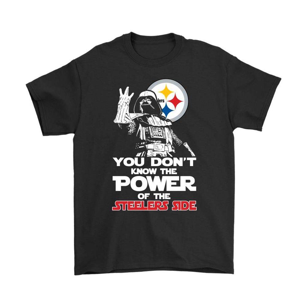 You Dont Know The Power Of The Steelers Side Star Wars Nfl Shirts