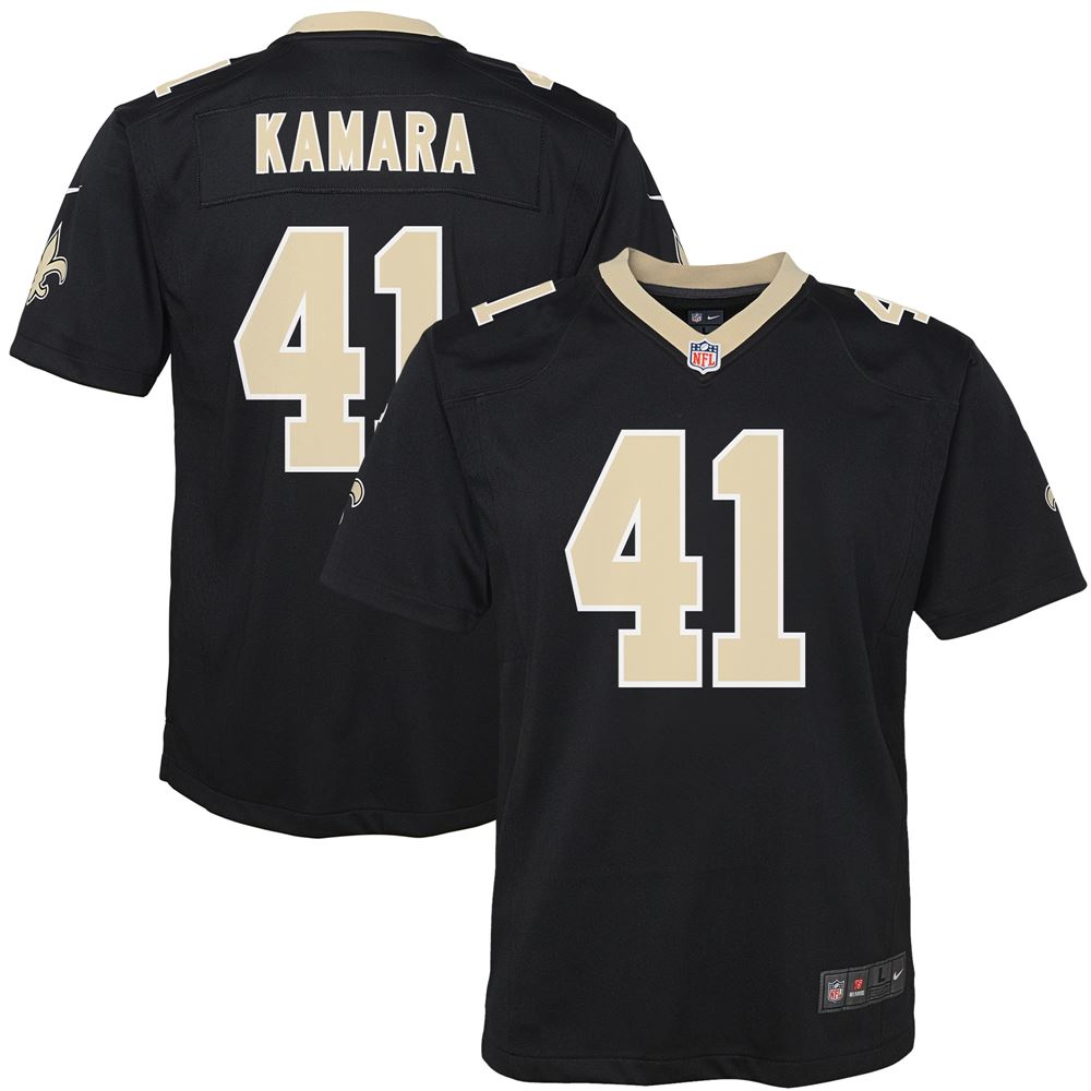 Men's Alvin Kamara New Orleans Saints Youth Game Jersey - Luxwoo.com