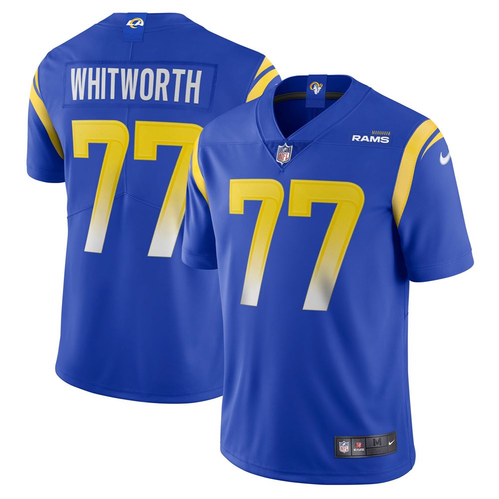 Men's Andrew Whitworth Los Angeles Rams Limited Jersey Royal