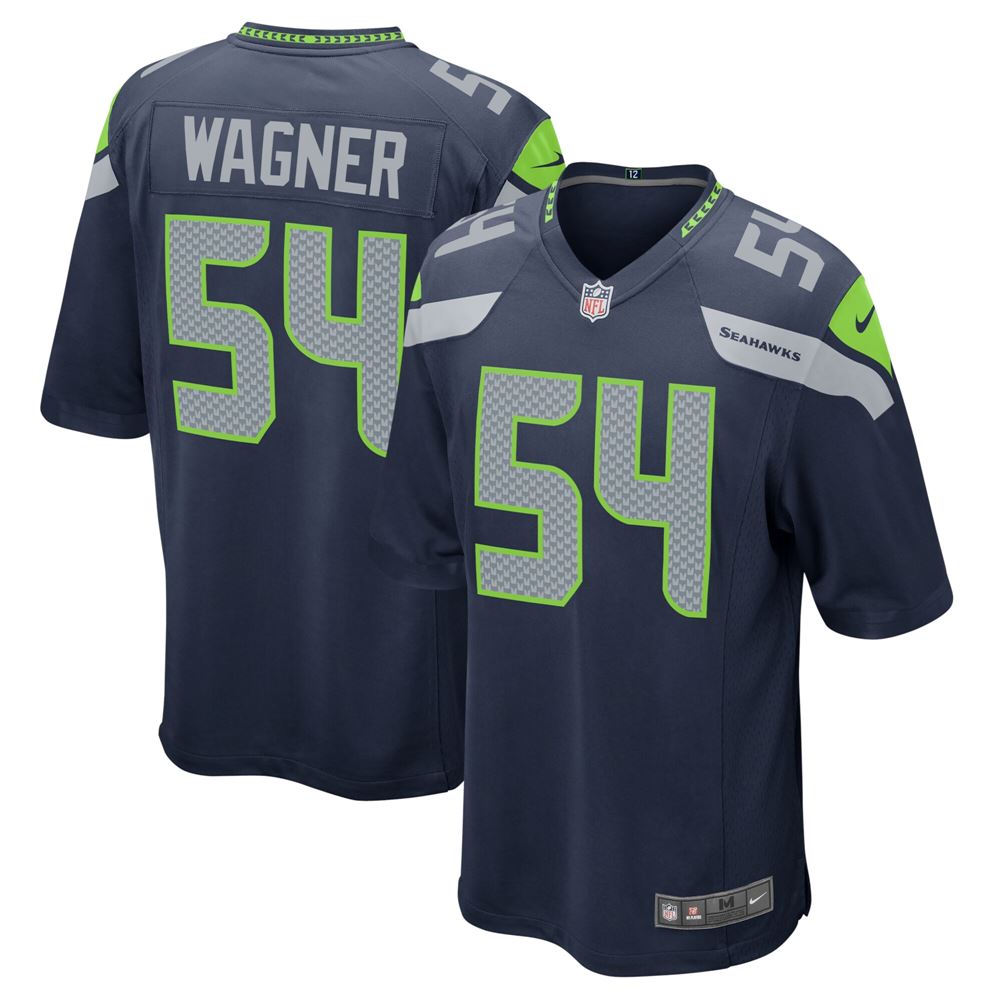 Men's Bobby Wagner Seattle Seahawks Game Team Jersey College Navy