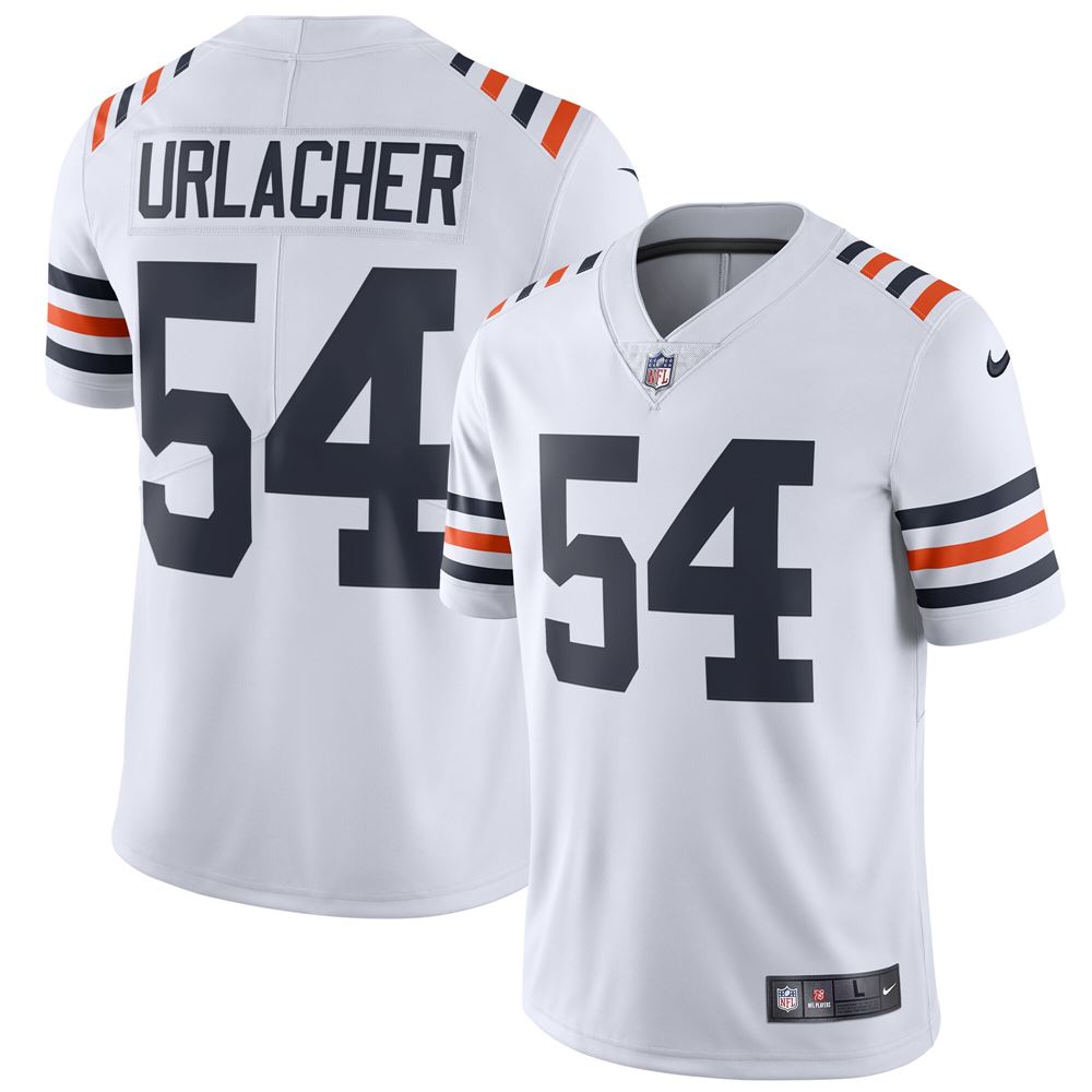 Men's Brian Urlacher Chicago Bears 2019 Alternate Classic Retired Player Limited Jersey White