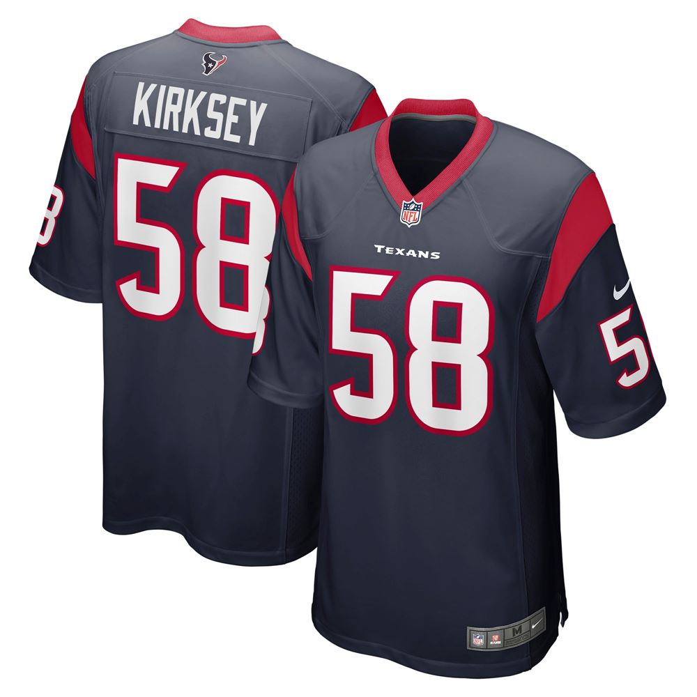 Men's Christian Kirksey Houston Texans Game Jersey Navy