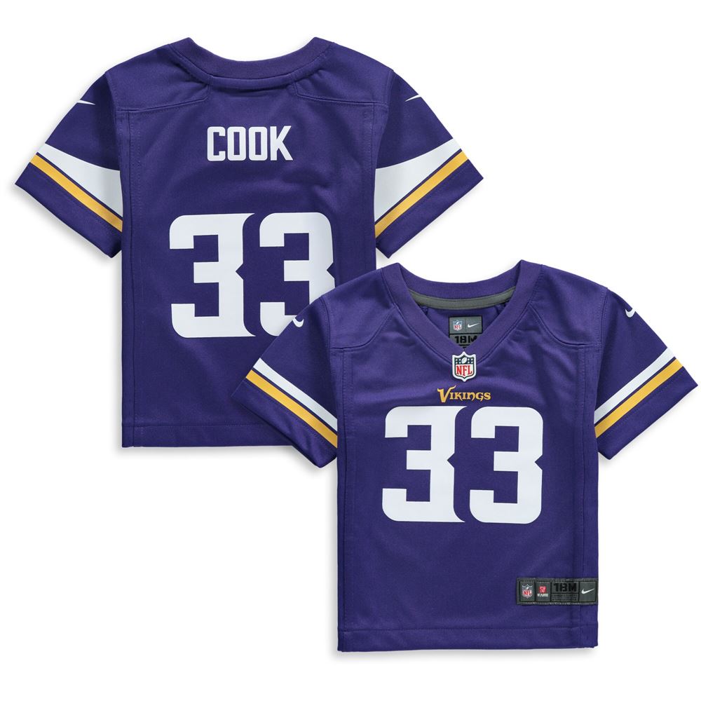 Men's Dalvin Cook Minnesota Vikings Infant Player Game Jersey Purple