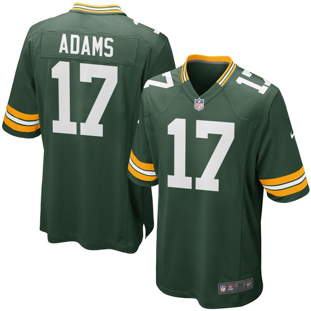 Men's Davante Adams Green Bay Packers Youth Team Color Game Jersey