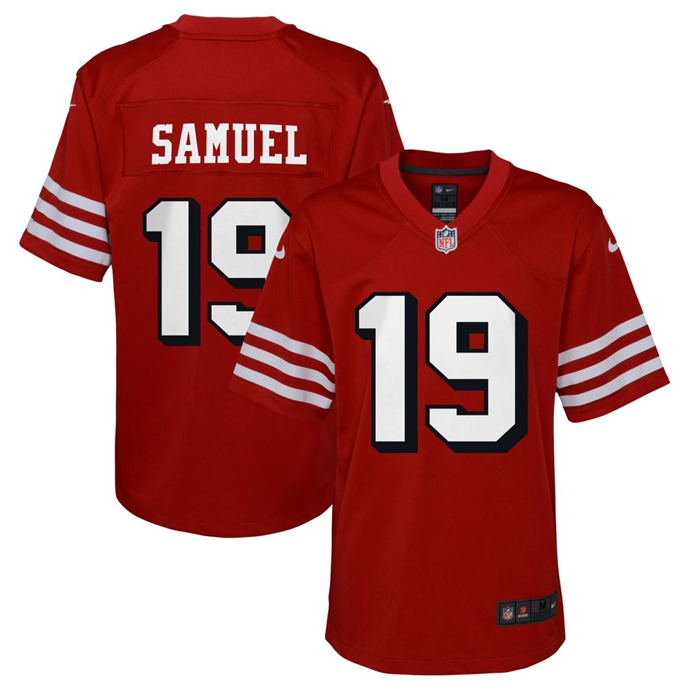 Men's Deebo Samuel San Francisco 49ers Youth Alternate Game Jersey ...