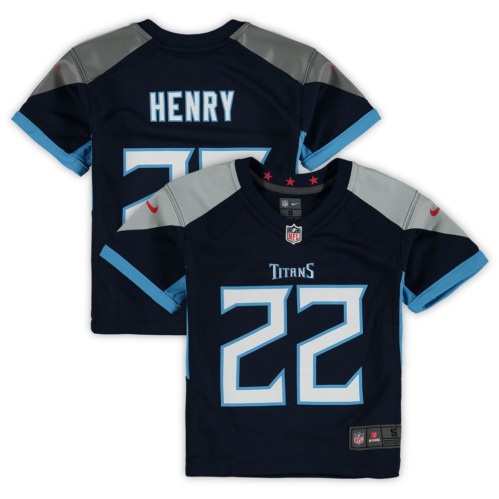 Men's Derrick Henry Tennessee Titans Preschool Game Jersey Navy