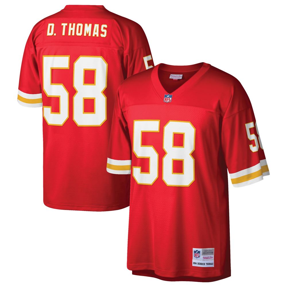 Men's Derrick Thomas Kansas City Chiefs Retired Player Legacy Replica 