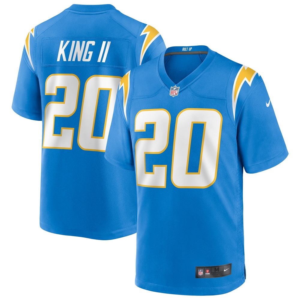 Men's Desmond King Los Angeles Chargers Game Jersey Powder Blue