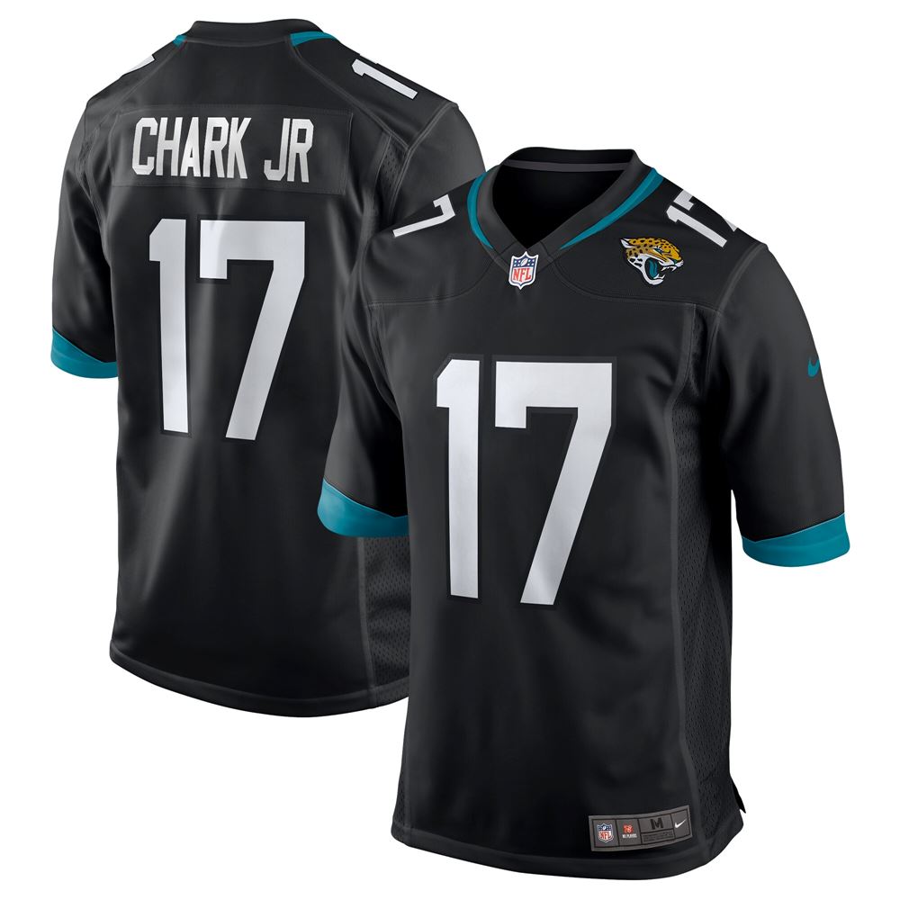 Men's Dj Chark Jacksonville Jaguars Game Jersey Black