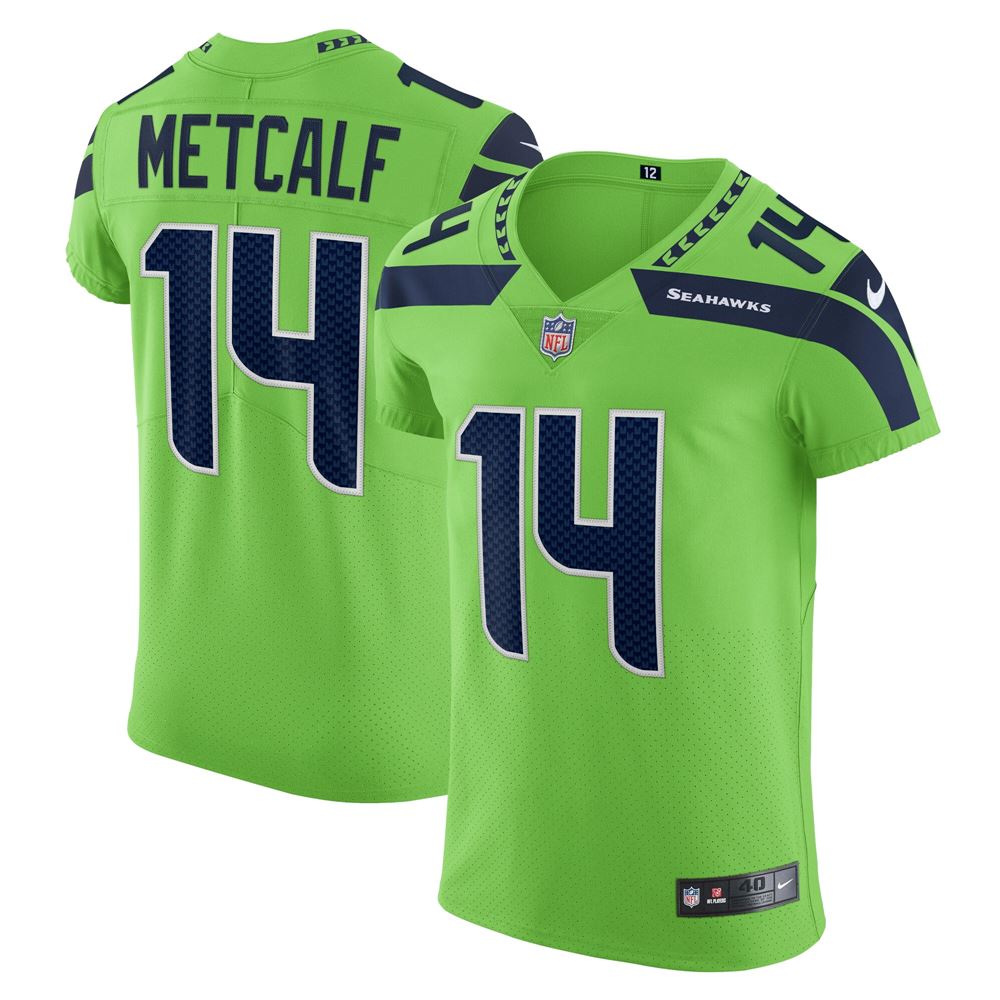 Men's Dk Metcalf Seattle Seahawks Alternate Vapor Elite Player Jersey