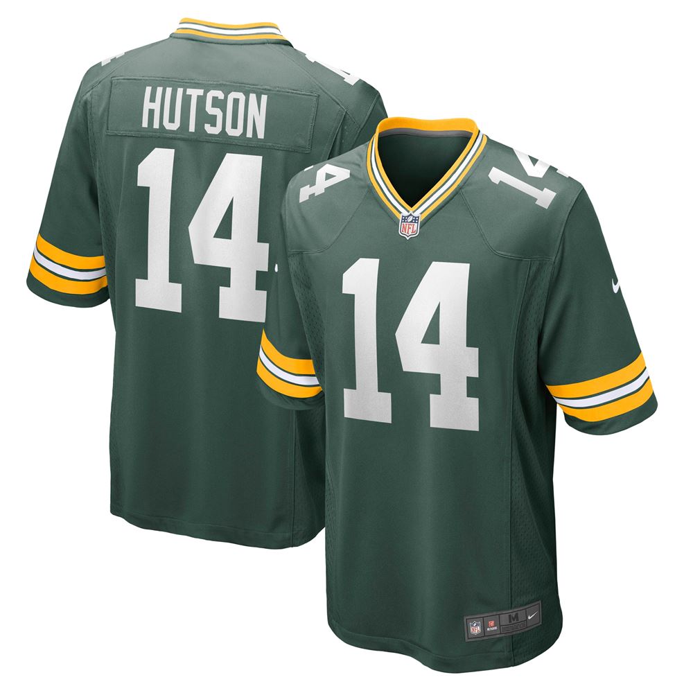 Men's Don Hutson Green Bay Packers Retired Player Jersey Green