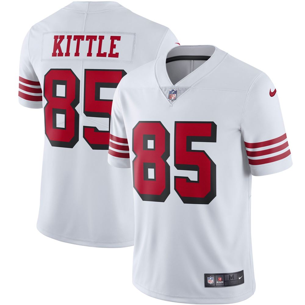 Men's Kittle San Francisco 49ers Color Rush Vapor Limited Jersey