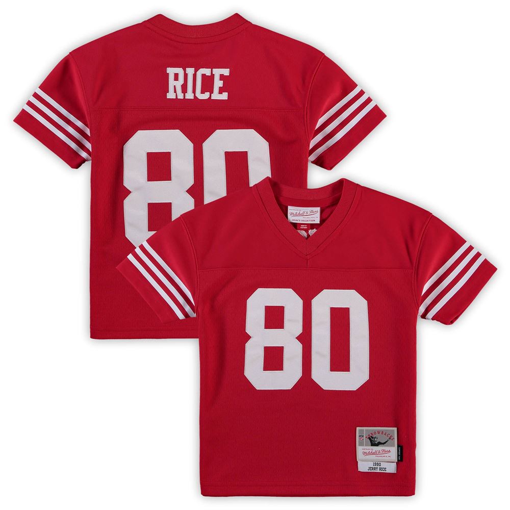 Men's Jerry Rice San Francisco 49ers Preschool 1990 Retired Player Legacy Jersey Scarlet