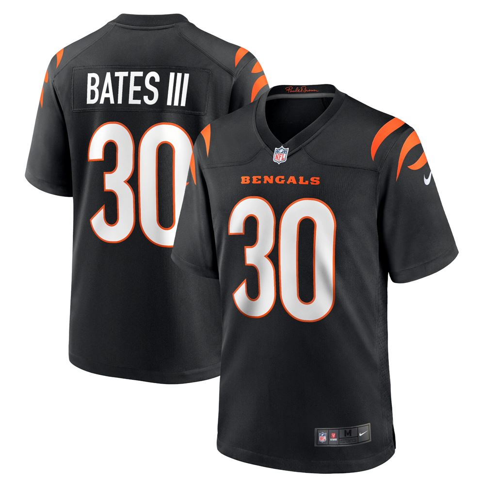 Men's Jessie Bates Iii Cincinnati Bengals Game Jersey Black