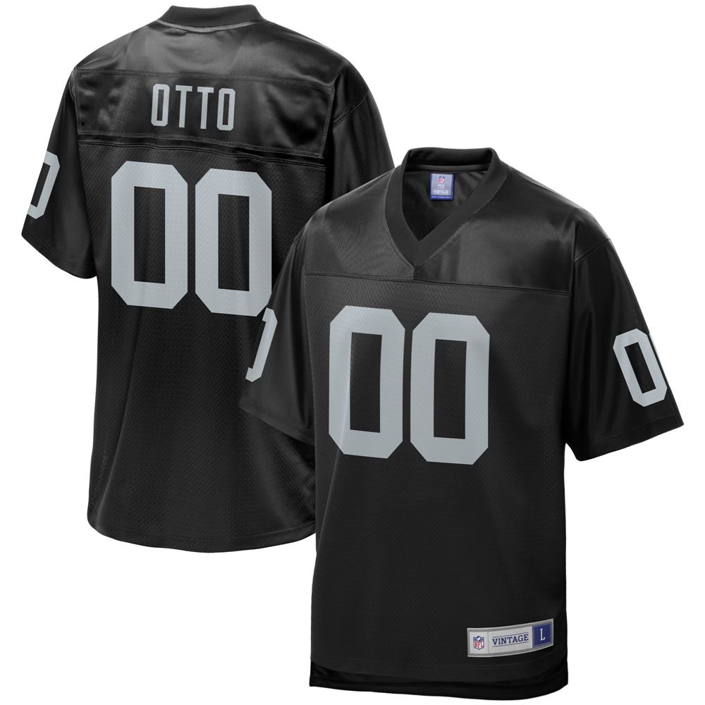 Men's Jim Otto Las Vegas Raiders Retired Player Jersey Black