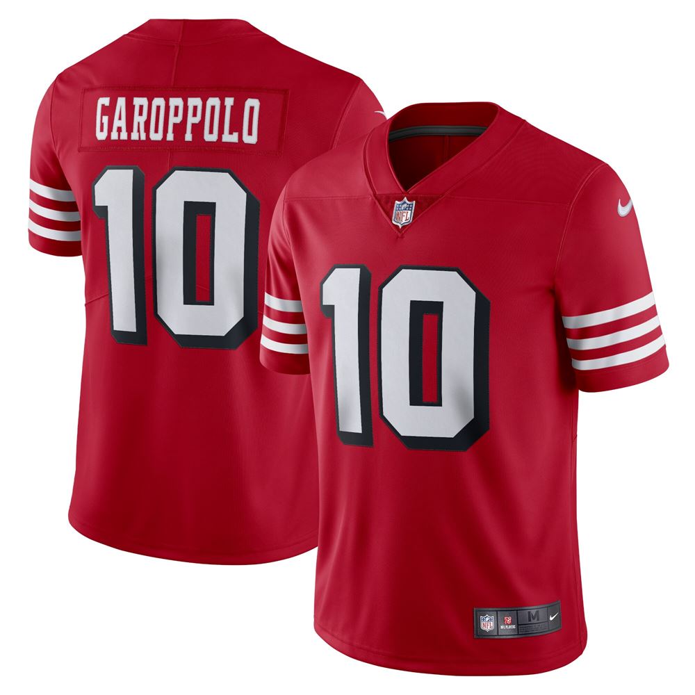 Men's Jimmy Garoppolo San Francisco 49ers Alternate Vapor Limited Jersey