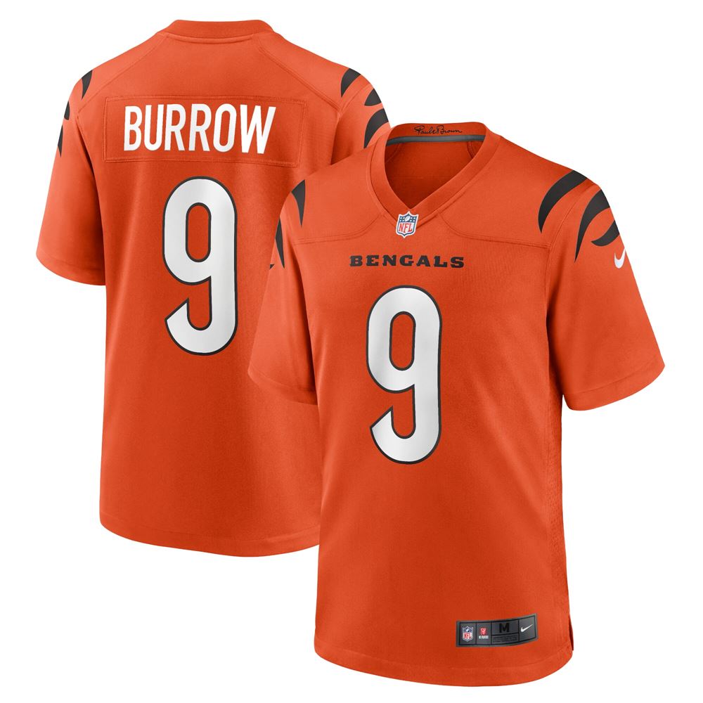 Men's Joe Burrow Cincinnati Bengals Alternate Game Jersey - Luxwoo.com