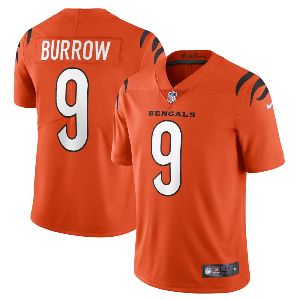 Men's Joe Burrow Cincinnati Bengals Alternate Vapor Limited Jersey