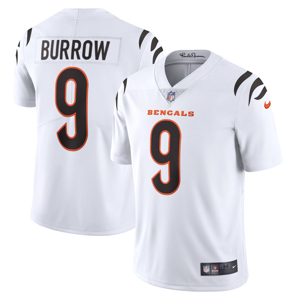 Men's Joe Burrow Cincinnati Bengals Vapor Limited Jersey