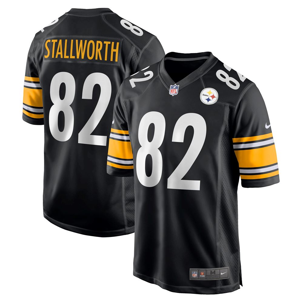 Men's John Stallworth Pittsburgh Steelers Retired Player Jersey Black