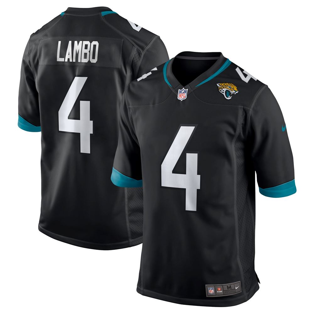 Men's Josh Lambo Jacksonville Jaguars Game Jersey Black