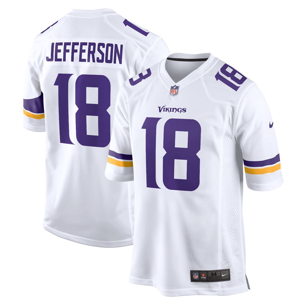 Men's Justin Jefferson Minnesota Vikings Game Jersey - Luxwoo.com