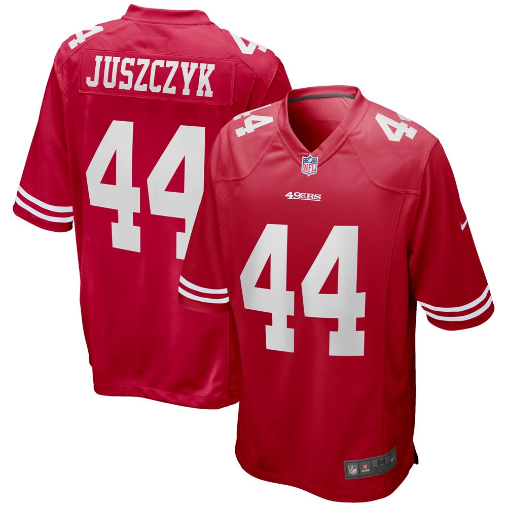 Men's Kyle Juszczyk San Francisco 49ers Game Jersey Scarlet