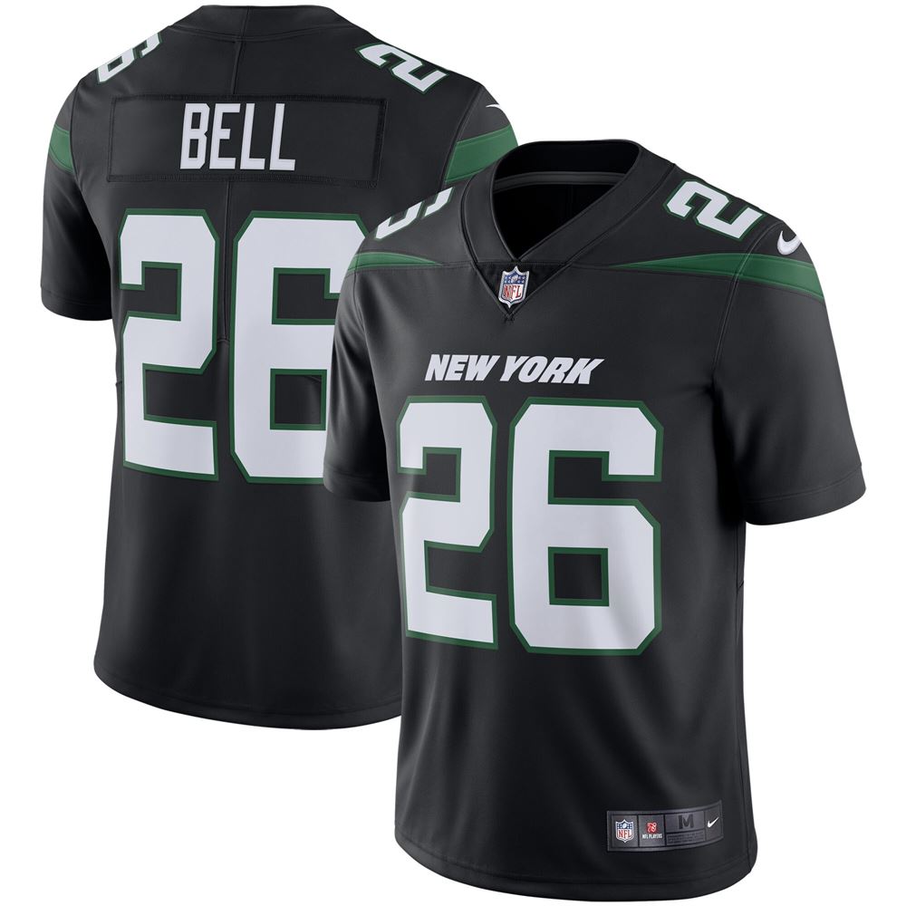 Men's Leveon Bell New York Jets Vapor Limited Jersey Black