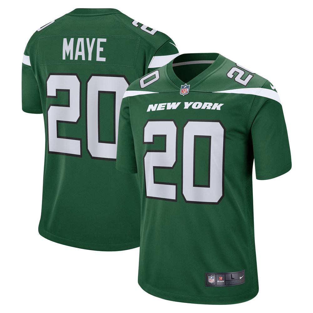 Men's Marcus Maye New York Jets Game Jersey Gotham Green