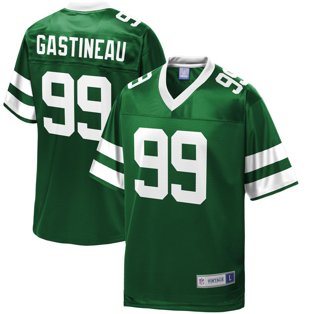 Men's Mark Gastineau New York Jets Retired Player Jersey Green