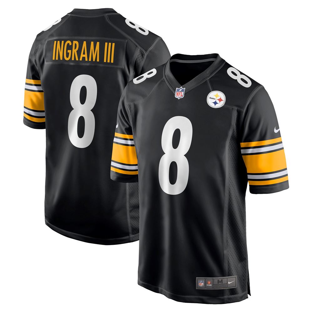Men's Melvin Ingram Iii Pittsburgh Steelers Game Jersey Black