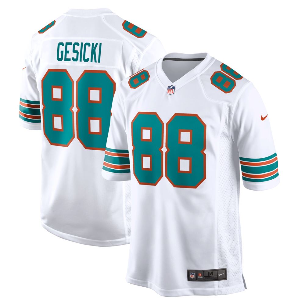 Men's Mike Gesicki Miami Dolphins Alternate Game Jersey