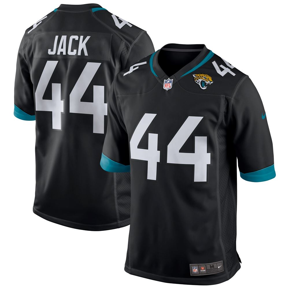 Men's Myles Jack Jacksonville Jaguars Game Jersey Black