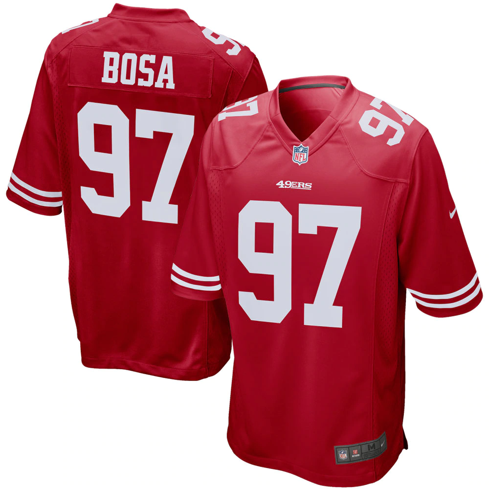 Men's Nick Bosa San Francisco 49ers Game Player Jersey