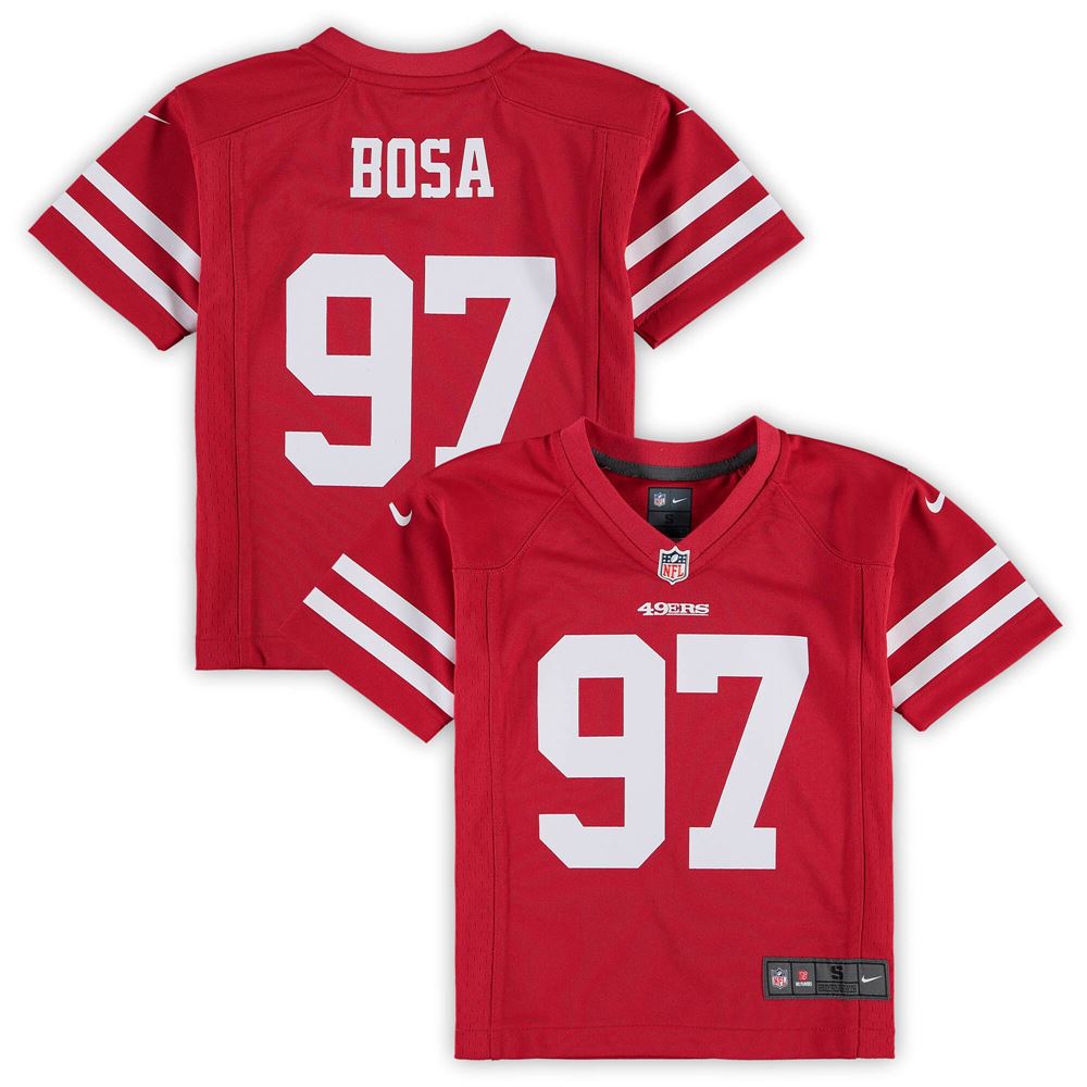 Men's Nick Bosa San Francisco 49ers Preschool Game Jersey Scarlet