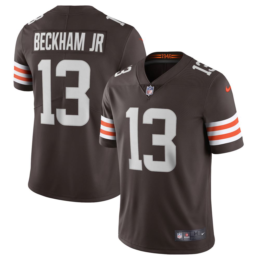 Men's Odell Beckham Jr Cleveland Browns Vapor Limited Player Jersey