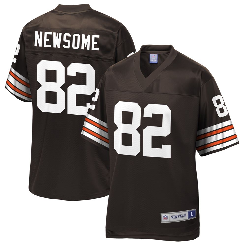 Men's Ozzie Newsome Cleveland Browns Retired Team Player Jersey Brown