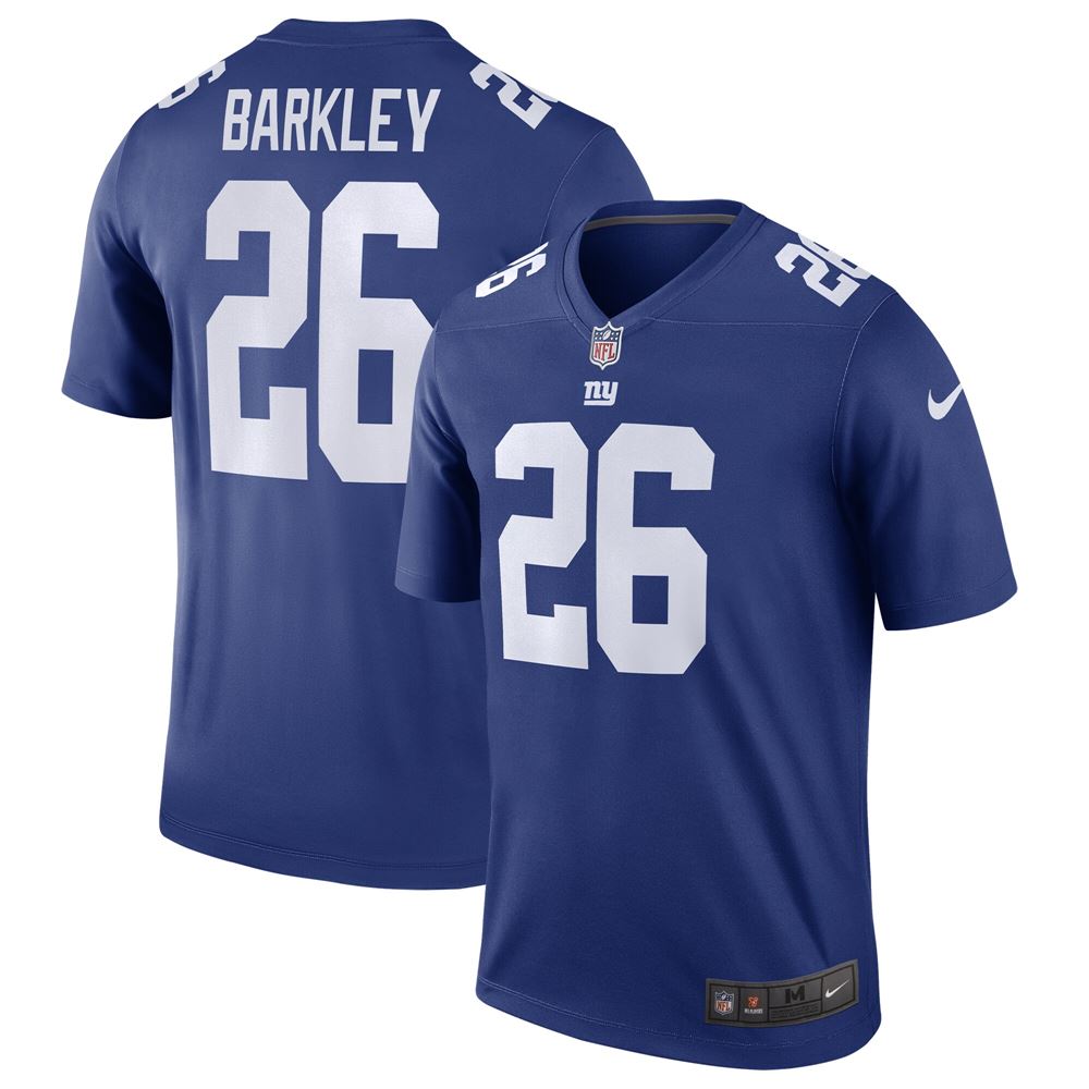 Men's Saquon Barkley New York Giants Legend Jersey