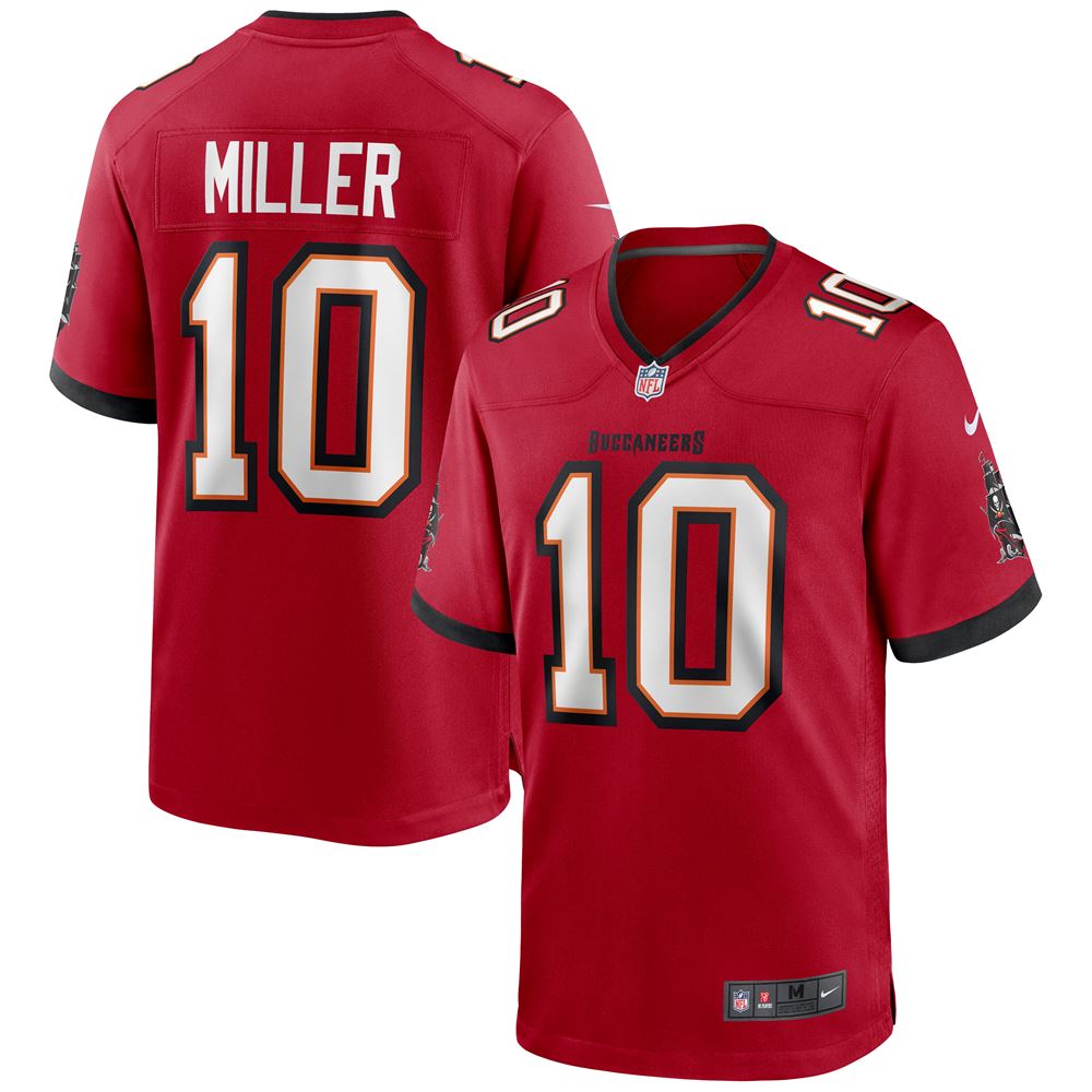 Men's Scotty Miller Tampa Bay Buccaneers Game Jersey Red